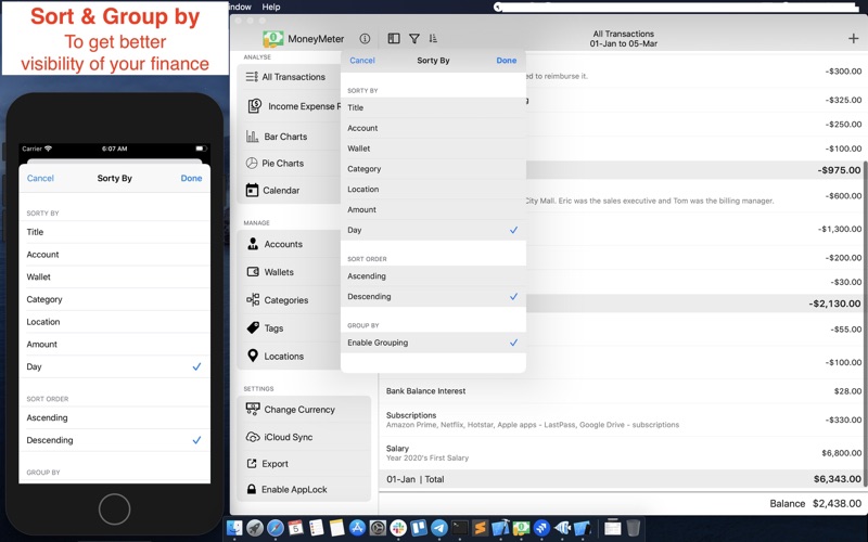 Screenshot #2 pour MoneyMeter