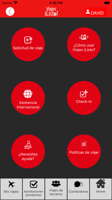 Viajes iListo! Screenshot
