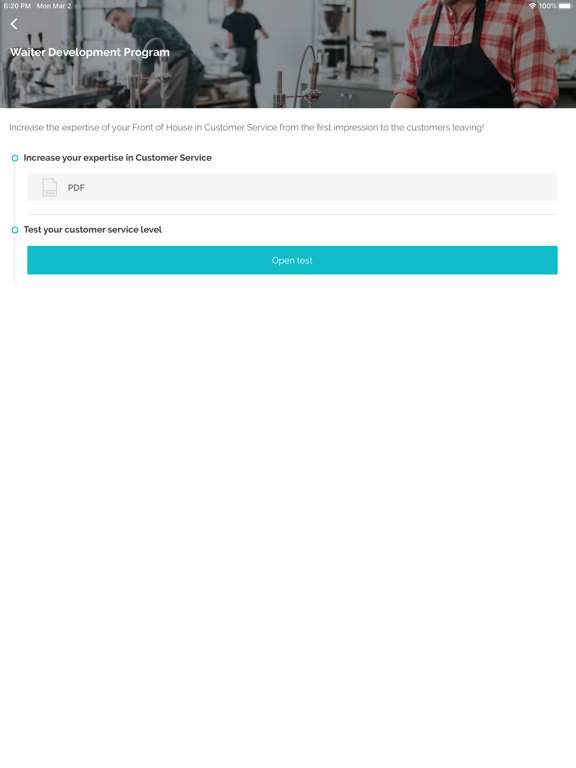 Screenshot #5 pour MenuMe Guide Academy