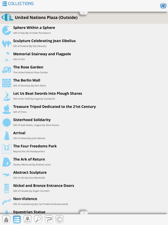 United Nations Visitor Centre iPad screenshot 4 - Education app