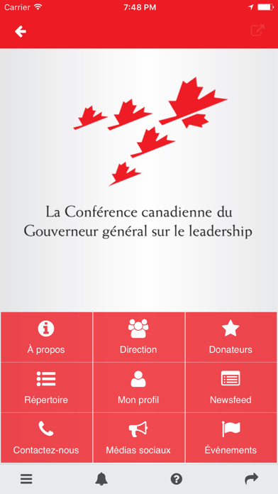 Screenshot #1 pour Leadership Canada