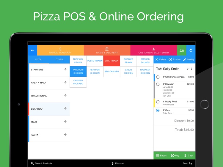 Pizza POS by Sassco