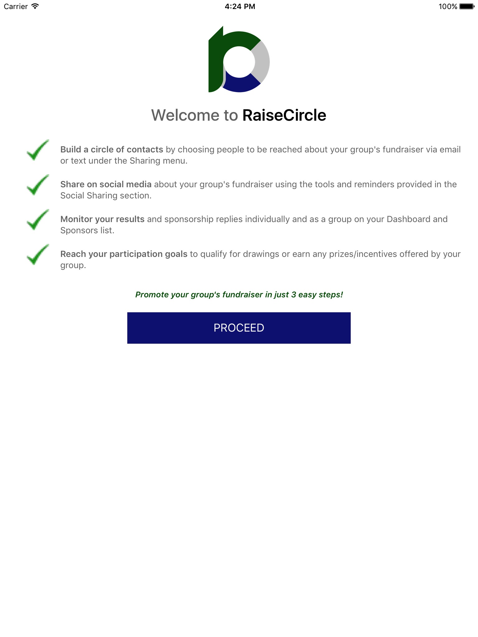 RaiseCircle screenshot 3