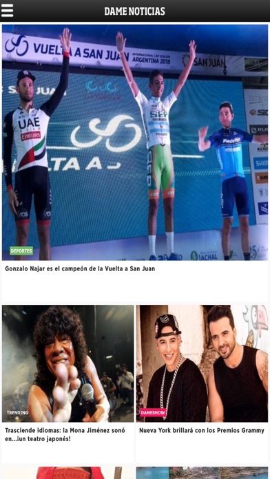 Screenshot #1 pour DameNoticias