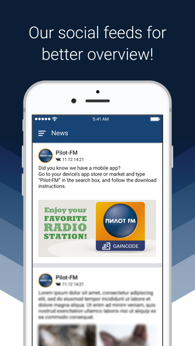 Screenshot 4 of Pilot FM App