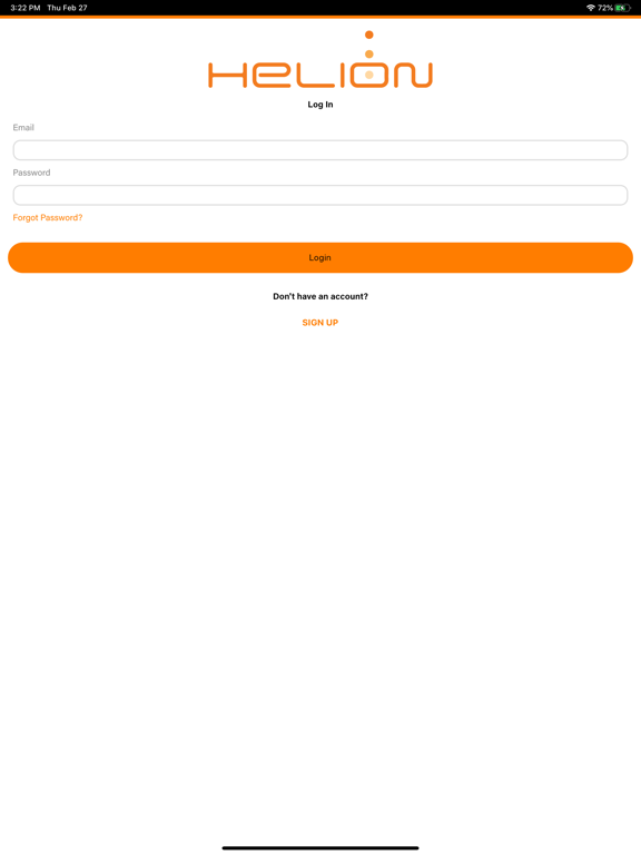 Helion Technologies iPad screenshot 1 - Business app