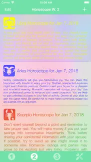 How to cancel & delete horoscope widget 3