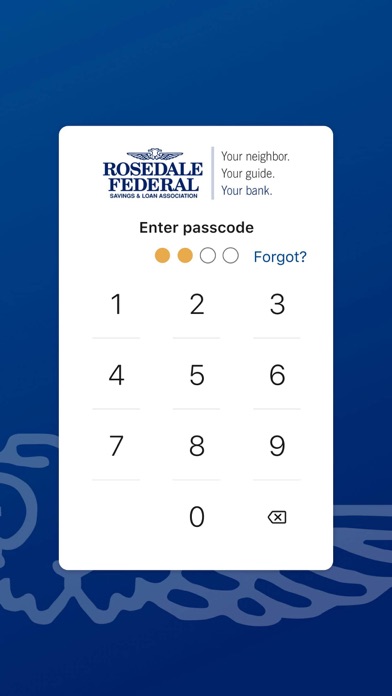Rosedale Federal Screenshot