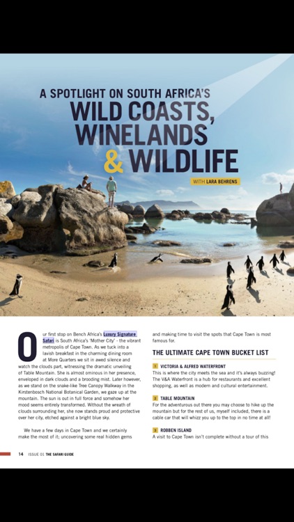 The Safari Guide Magazine screenshot-3
