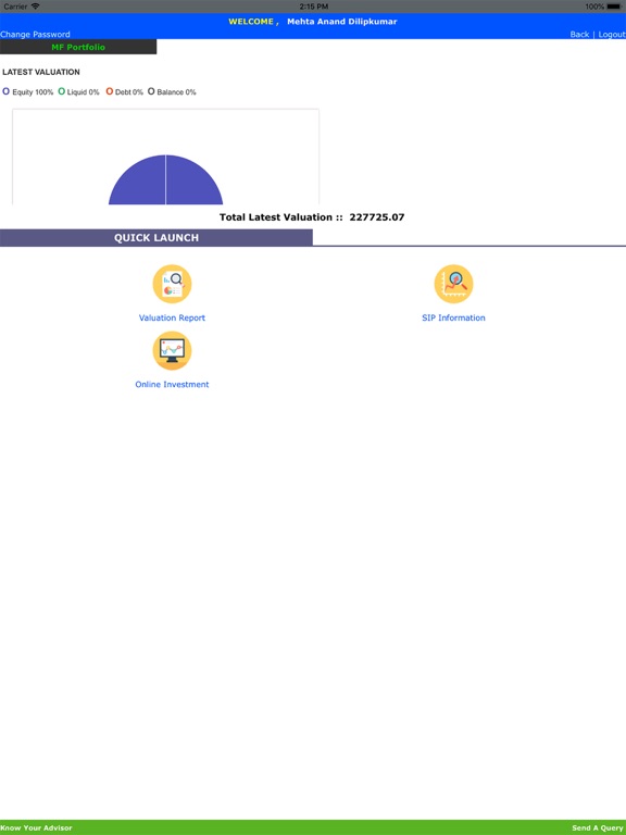 App screenshot