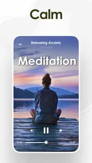 meditation by soothing pod iphone screenshot 2