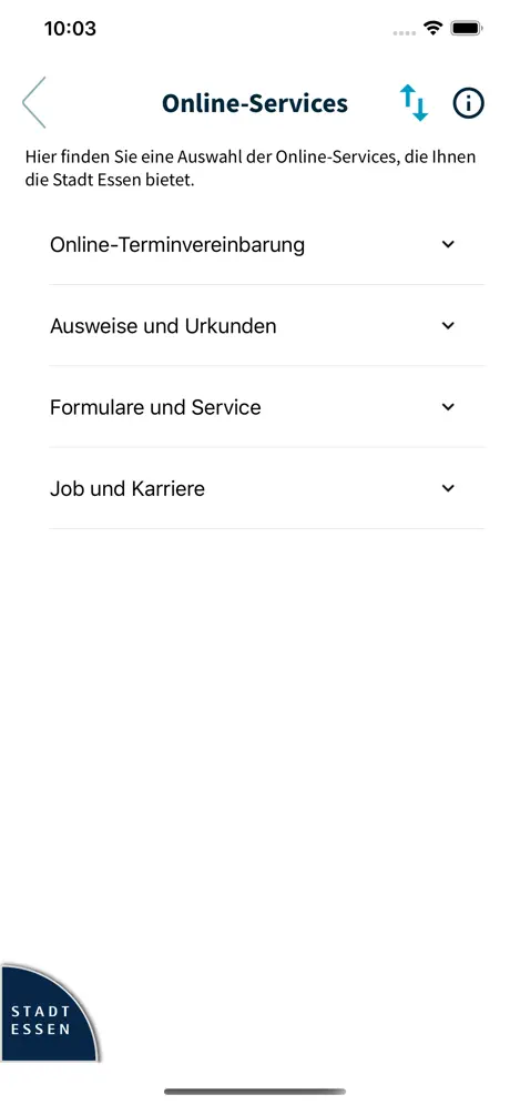 STADT ESSEN – TO GO