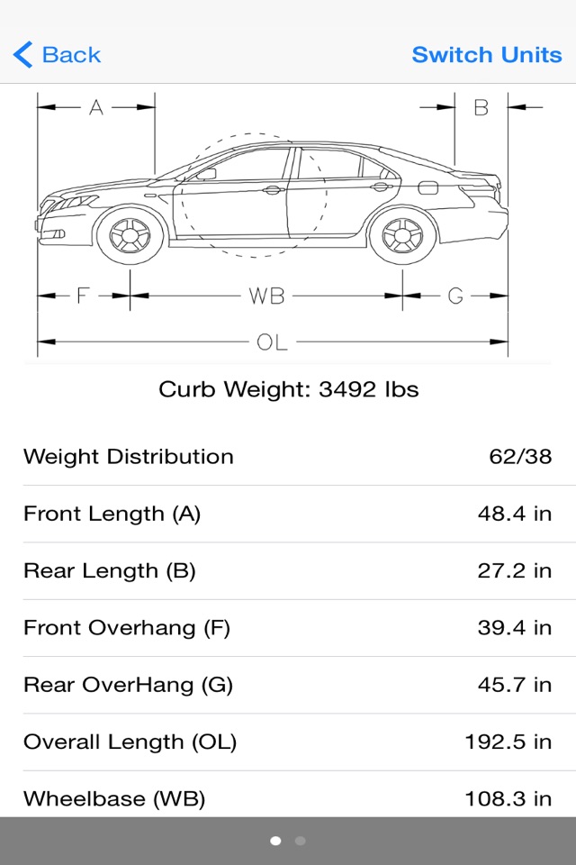 Auto Bounds - Car Specs screenshot 2