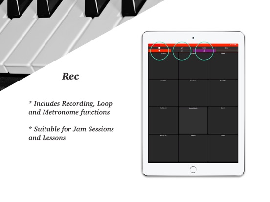 Drum PAD - Real Finger Drums iPad screenshot 6 - Music app