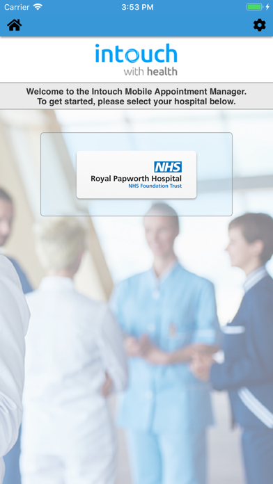Intouch Appointment Manager Screenshot