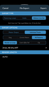 Patterning for iPhone screenshot