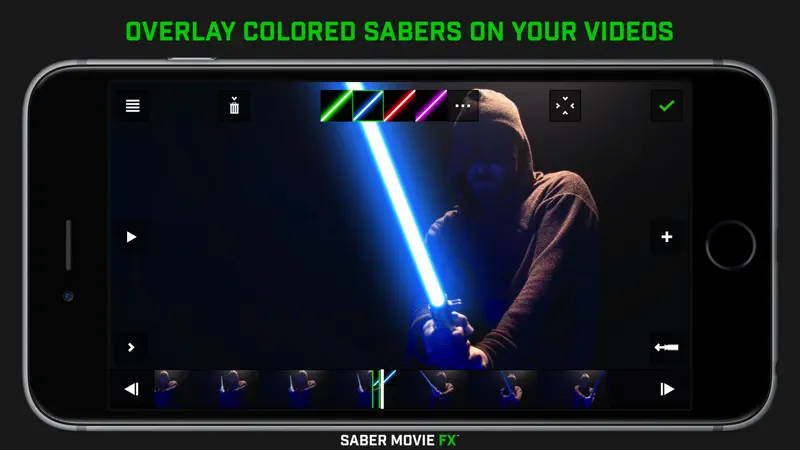 Saber Movie FX screenshot 1 of 3