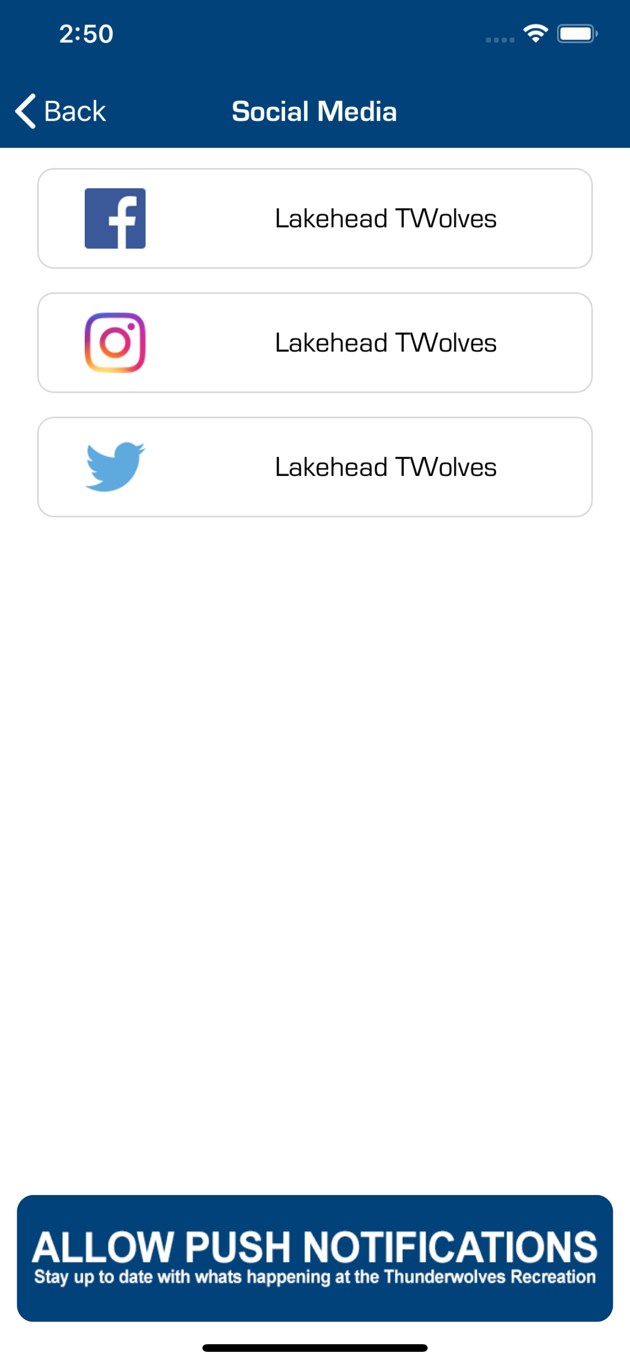 LakeheadMOVE screenshot 4