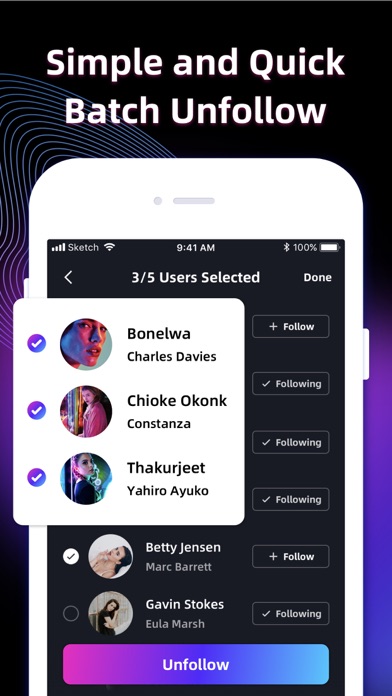 Followers for Instagram Report Screenshot