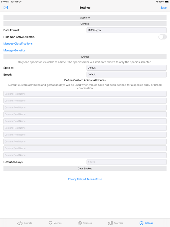 breedSmart iPad screenshot 3 - Lifestyle app
