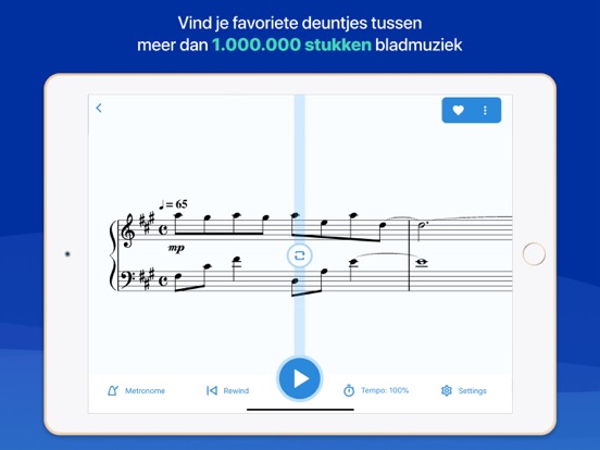 MuseScore: bladmuziek iPad app afbeelding 1