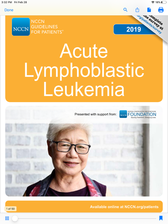 Screenshot #5 pour NCCN Patient Guides for Cancer