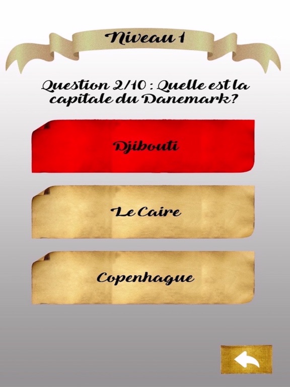 Screenshot #6 pour QUIZ Des Capitales