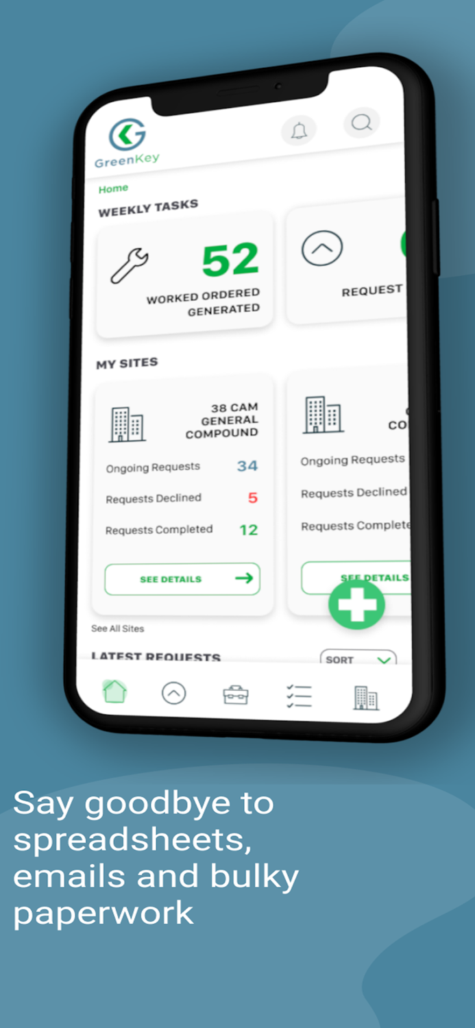 Greenkey Facility App