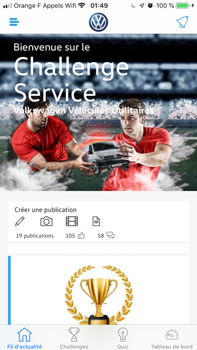 Screenshot #1 pour Challenge VU