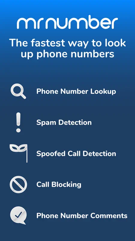 Mr. Number Lookup & Call Block screenshot 1 of 6