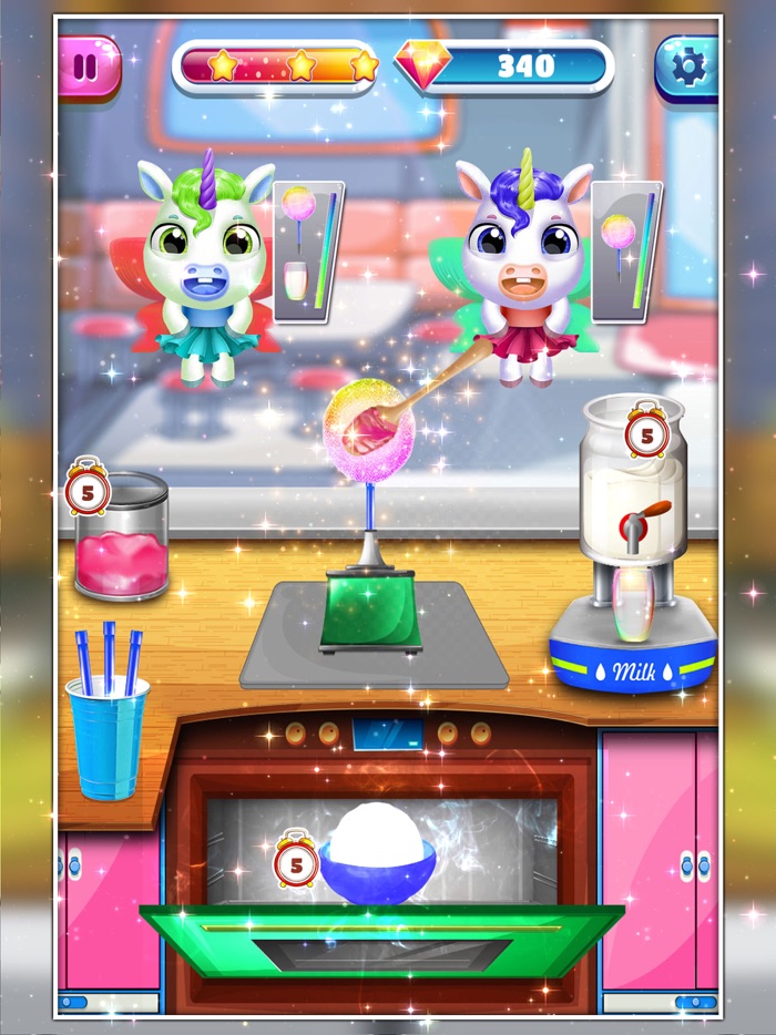 Unicorn Cooking Mania Games