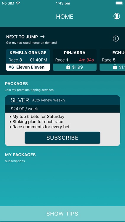 Tom Waterhouse - Betting Tips