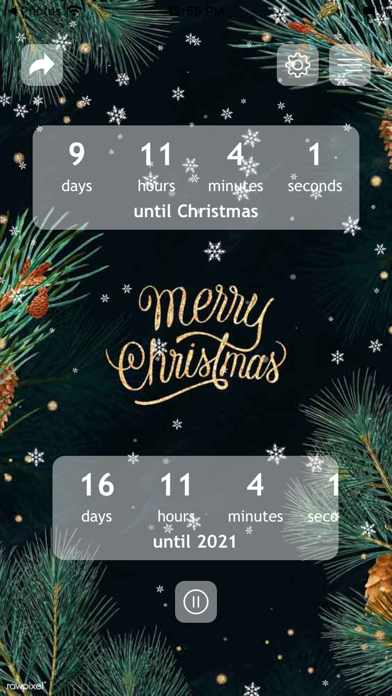 Christmas Countdown wallpaper. Screenshot