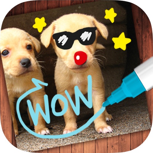 Draw on Photos – Add Stickers icon