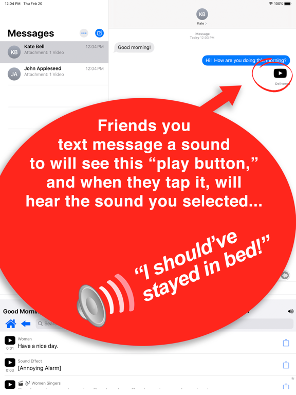 CLIPish Sounds iPad screenshot 7 - Social Networking app