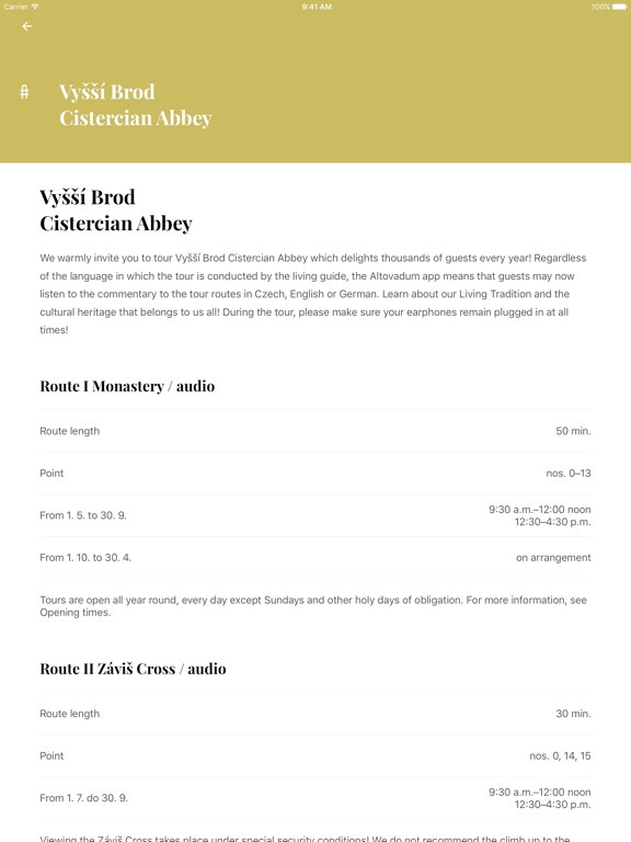 Altovadum iPad screenshot
