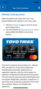 Toyo Tires Promotions screenshot #3 for iPhone