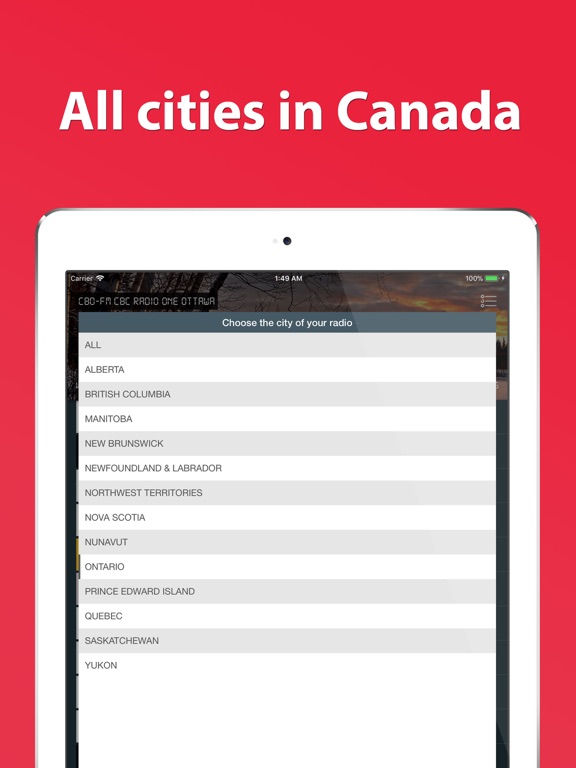 Screenshot #6 pour Canadio - Radio Canada