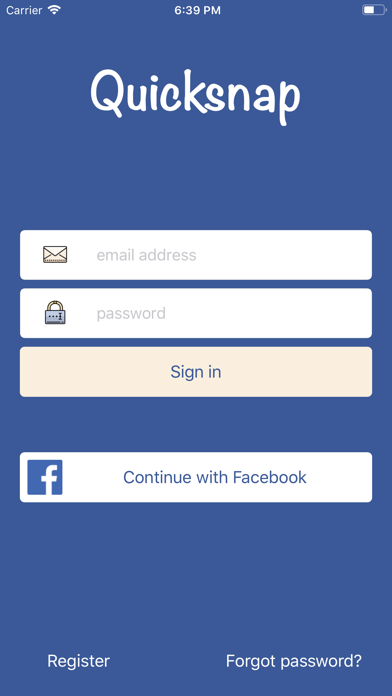How to cancel & delete Quicksnap: Share Social Media from iphone & ipad 1
