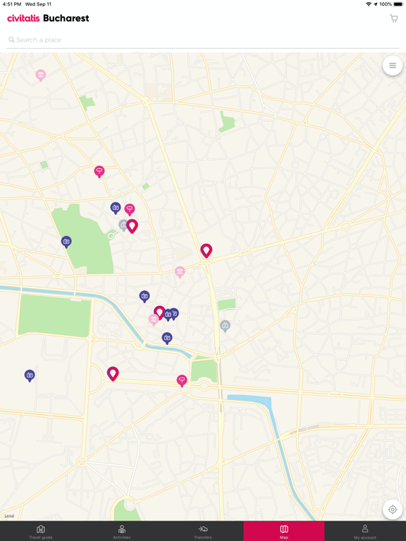Bucharest Guide by Civitatis iPad screenshot