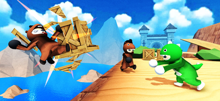 Human Gangs Fights for Doggie