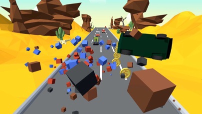 Block Racing Car: Speed Drive screenshot 4