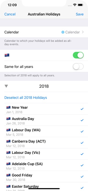 Australian Holidays(圖2)-速報App