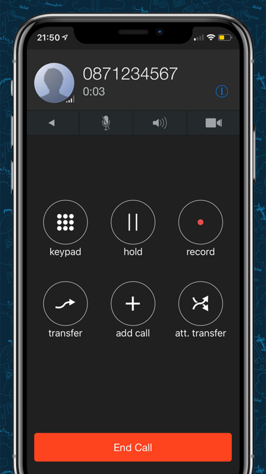 #2. Euphoria™ Softphone & TMS (iOS) 由: Euphoria Telecom (Pty) Ltd