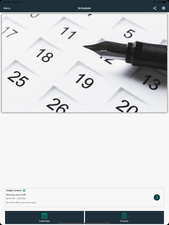 Screenshot #4 pour Calendrier du planificateur