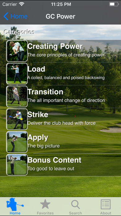 Golf Coach Power Screenshot