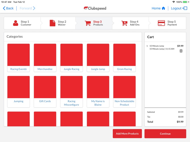Clubspeed Self-Service Kiosk screenshot-4