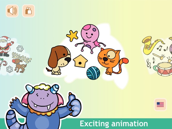 Joyful Color Book - Fun Game iPad screenshot