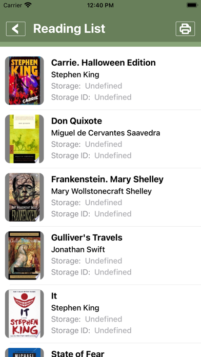 Books Collector Screenshot
