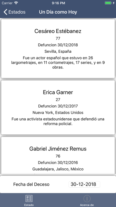Screenshot #3 pour Obituario Digital